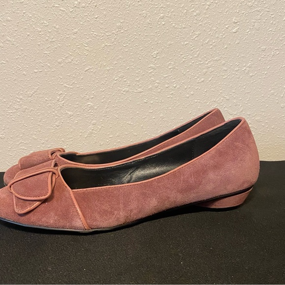 Jonak suede shoes, mauve, size 7 - Picture 3 of 6
